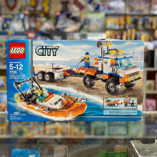 Coast Guard Truck with Speed Boat, 7726 - LEGO® City Set