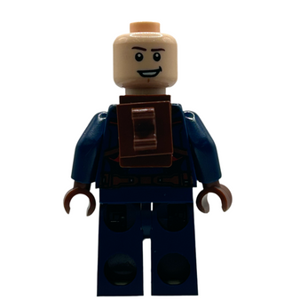 Captain America, Reddish Brown Neck Bracket, sh0973 Minifigure LEGO®