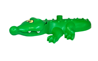 Duplo Alligator/Crocodile Large with Opening Jaw, 87963c01pb02 Minifigure LEGO®