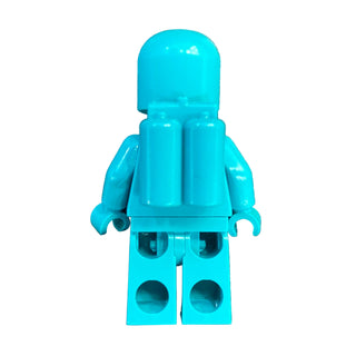 Classic Space - Dark Turquoise with Air Tanks and Updated Helmet, idea227 Minifigure LEGO®