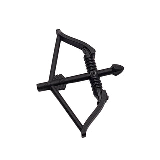 Minifigure Weapon Bow with Wide Flat Limbs Arrow Drawn, Part# 3748 Part LEGO® Black
