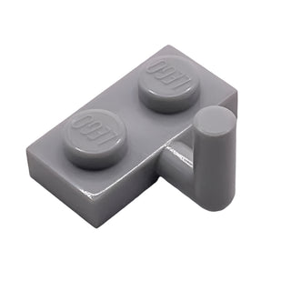 Plate, Modified 1x2 with Bar Arm Up (Horizontal Arm 6mm), Part# 4623a Part LEGO® Light Bluish Gray