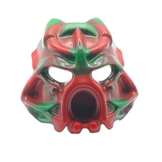Bionicle Mask Hau Nuva Poisoned - Green Forehead, Part# 43853posa Part LEGO® Mask with Less Green Very Good