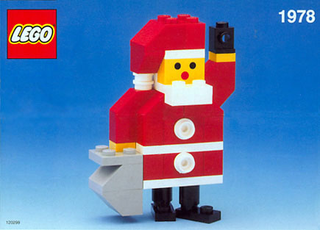 Build-A-Santa polybag, 1978 Building Kit LEGO®   
