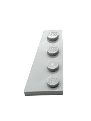 Wedge, Plate 4x2 Left, Part# 41770 Part LEGO® Light Bluish Gray