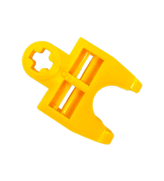 Technic, Axle Connector 2 x 3 with Ball Joint Socket - Open Sides, Angled Forks with Closed Axle Holes, Part# 32174 Part LEGO®