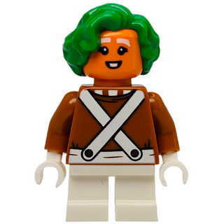 Oompa Loompa - Female, idea251 - LEGO® Ideas Minifigure Minifigure LEGO® Like New