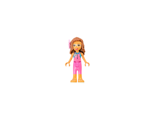 Olivia (Nougat) - Dark Pink Wetsuit, Flower, frnd307 Minifigure LEGO®   