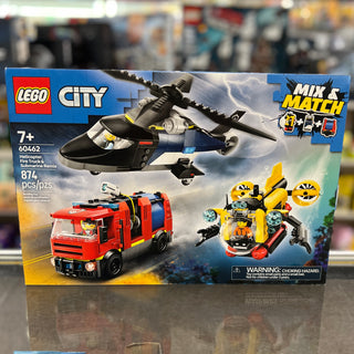 Helicopter, Fire Truck & Submarine Remix, 60462 Building Kit LEGO®