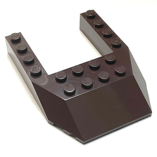 Wedge 6 x 8 Cutout, Part# 32084 Part LEGO® Dark Brown
