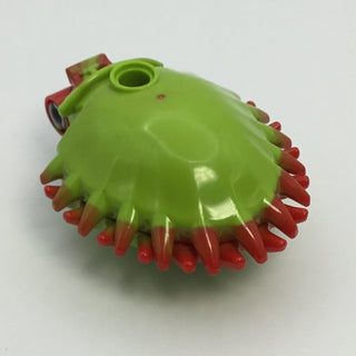 Plant Venus Flytrap with Marbled Red Spikes Pattern, Part# 29112pb01 Part LEGO®   