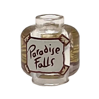 Paradise Falls Savings Jar, LEGO® Minifigure Head without Face, Part# 3626pb3360