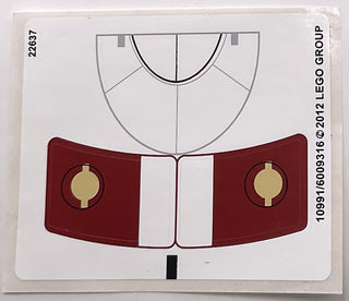 Sticker Sheet for Set Palpatine's Arrest, 9526 - (10991/6009316), Part# 9526stk01 Part LEGO® Complete