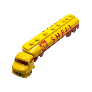 1965 HO Scale, Mercedes SHELL Tanker, 649pb02 Part LEGO® Good - One Unseen Trailer Knob Broken