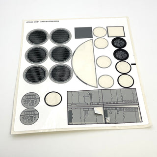 Sticker Sheet for Set 7965 - (95690/4622110), Part# 7965stk01 Part LEGO® Missing 9 Stickers