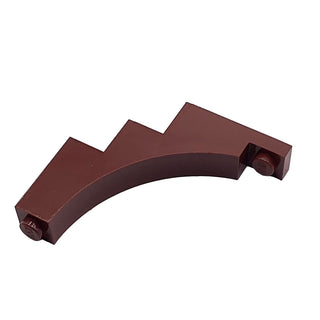 Arch 1x5x4 Inverted, Part# 30099 Part LEGO® Reddish Brown 1 Part
