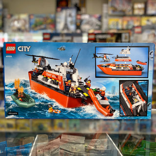 Coast Guard Rescue Boat, 60504 - LEGO® City Set Building Kit LEGO®