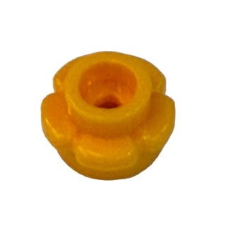 Plant Flower Edge 1x1, Part# 24866 Part LEGO® Bright Light Orange 1 Part