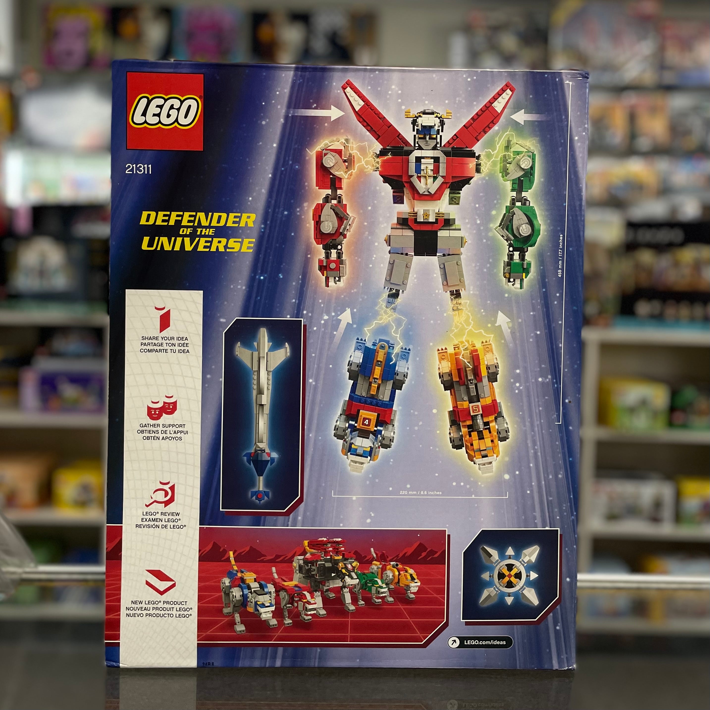 Lego Set Lego Voltron Speed Build Custom Ideas Voltron Mech