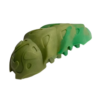 Bionicle Rahkshi Kraata Stage 6 with Marbled Pattern, Part# kraata6 Part LEGO® Metallic Green Head (Green Tail)