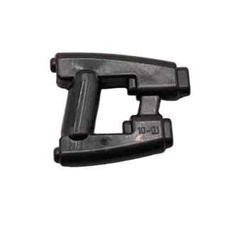 Minifigure, Weapon Gun, Space Blaster, Part# 17010 Part LEGO® Pearl Dark Gray