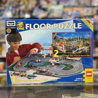 RoseArt 2-in-One Floor Puzzle, 08099 - LEGO® Town puzzle