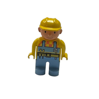 Duplo Figure Bob the Builder, 4555pb030 Minifigure LEGO® Like New  