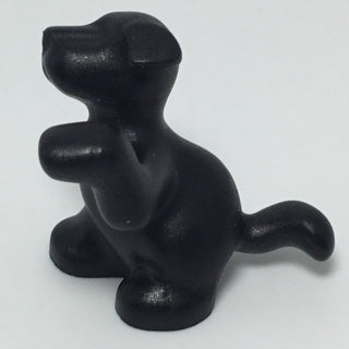 Dog with Raised Paw (Belville), Part# 6250 Part LEGO® Black  
