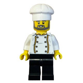 Chef - Jacket with Dragon on Back, hol337 - LEGO® Holiday & Event Minifigure