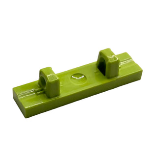 Hinge Tile 1 x 4 Locking Dual 1 Finger on Top, Part# 44822 Part LEGO® Lime