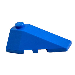 Wedge 4 x 2 Triple Right, Part# 43711 Part LEGO® Blue