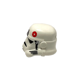Minifigure, Headgear Helmet SW Stormtrooper, AT-AT Driver Pattern, Part# 30408px3 Part LEGO®