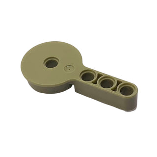 Technic Rotation Joint Disk with Large Pin and Liftarm Thick, Part# 44225 Part LEGO® Olive Green