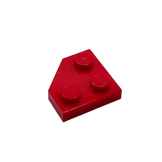 Wedge, Plate 2 x 2 Cut Corner, Part# 26601 Part LEGO® Red
