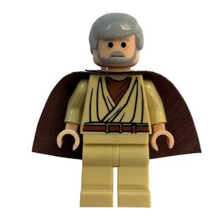 Obi-Wan Kenobi - Old, Short Cape (Watch 9002939), sw0388 - LEGO® Star Wars Minifigure