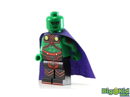 MARTIAN MANHUNTER McF Custom Printed & Inspired DC Lego Minifigure ...