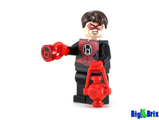 HAL JORDAN Red Lantern DC Custom Printed Lego Minifigure Custom minifigure BigKidBrix   