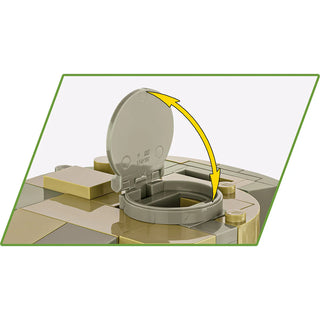 PANZER VI Tiger I No. 131 Tank: WWII COBI Set #3123 Building Kit Cobi Toys