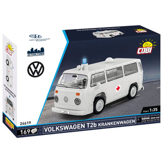Volkswagen T2b Krankenwagen Ambulance: COBI Set #24619 Building Kit Cobi Toys
