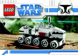 20006-Clone Turbo Tank - Mini polybag - INSTRUCTIONS ONLY Instructions LEGO®