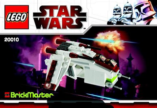 20010-Republic Gunship - Mini polybag - INSTRUCTIONS ONLY Instructions LEGO®
