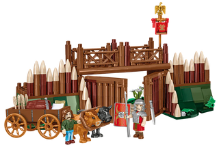 IMPERIUM ROMANUM Roman Camp - Gate Moudular: COBI Set #20077 Building Kit Cobi Toys