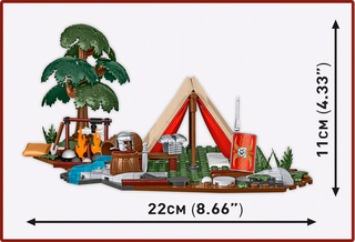 IMPERIUM ROMANUM Roman Camp - Tent: COBI Set #20078 Building Kit Cobi Toys
