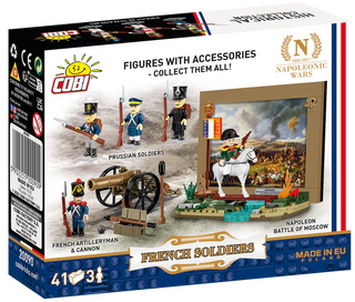 NAPOLEONIC WARS French Soldiers Pack: COBI Set #20090 Building Kit Cobi Toys