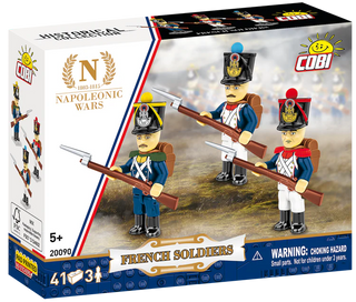 NAPOLEONIC WARS French Soldiers Pack: COBI Set #20090 Building Kit Cobi Toys