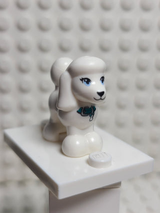 Poodle w/ Dark Turquoise Collar LEGO® Animals LEGO®   
