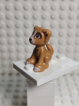 Dog Medium Nougat Sitting w/ Reddish Brown Spots LEGO® Animals LEGO®   