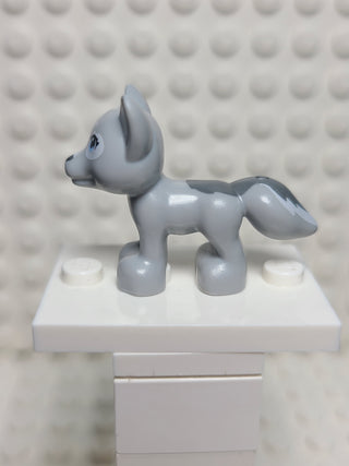 Fox, Light Bluish Gray w/ Dark Bluish Gray Tail LEGO® Animals LEGO®   