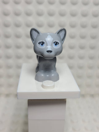 Fox, Light Bluish Gray w/ Dark Bluish Gray Tail LEGO® Animals LEGO®   