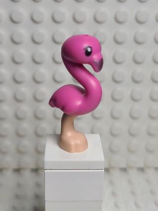 Flamingo, Dark Pink Body and Metallic Pink Beak LEGO® Animals LEGO®   